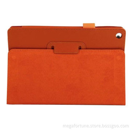 Promotional Purposes Leather Case for iPad Air, Comes in Solid Appearance